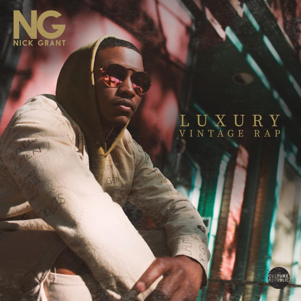 Album cover art for "Luxury Vintage Rap" by Nick Grant