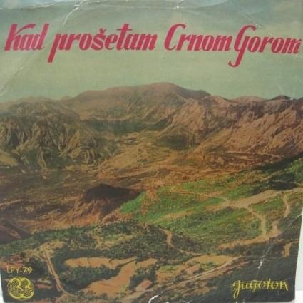 Cover image for Kad prošetam Crnom Gorom