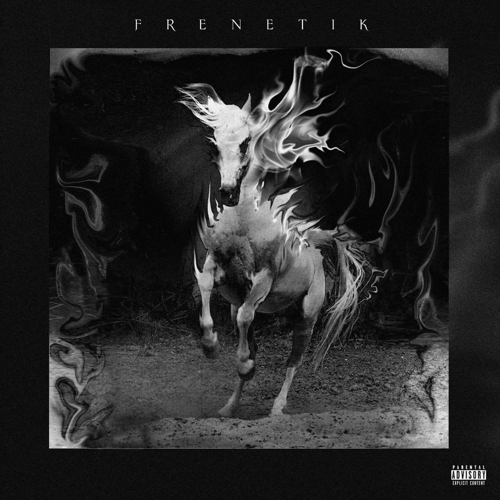 Album cover art for "Cheval blanc" by Frenetik (BEL)