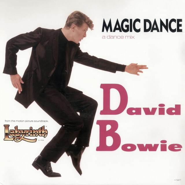 Album cover art for "Magic Dance" by David Bowie