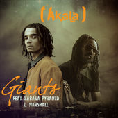 Album cover art for "Giants" by Akala & Marshall & Kabaka Pyramid