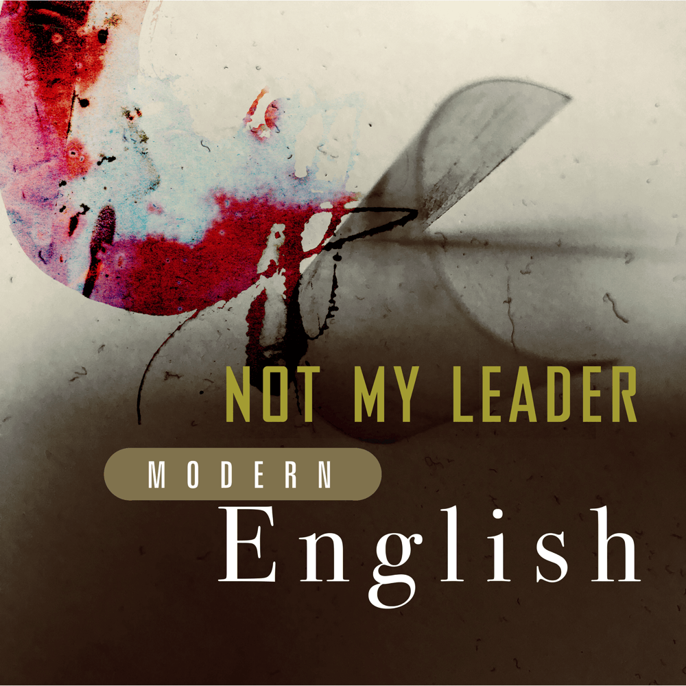 Album cover art for "Not My Leader" by Modern English