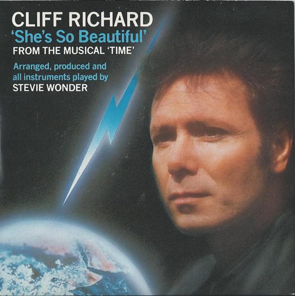 Album cover art for "She’s So Beautiful" by Cliff Richard