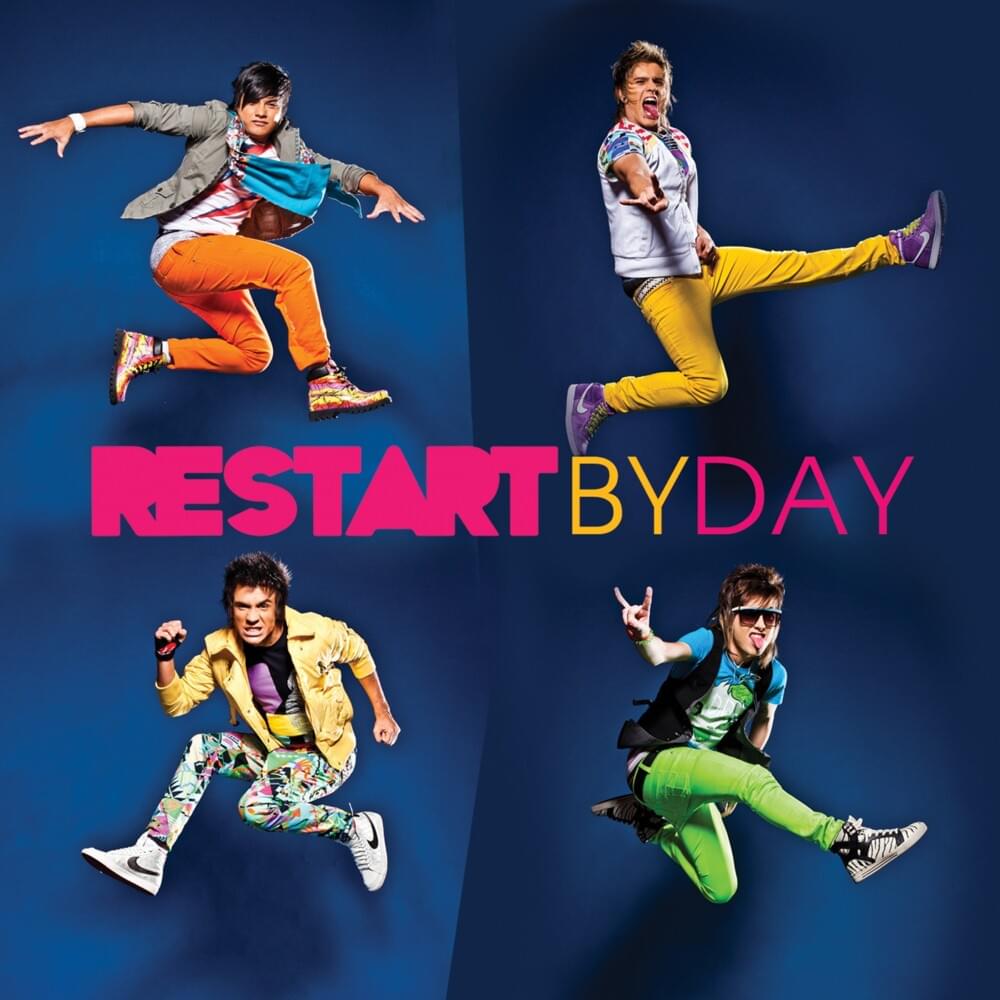 Album cover art for "Te Llevo Conmigo" by Restart