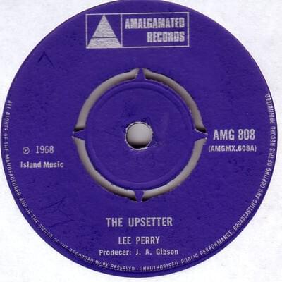 Album cover art for "The Upsetter" by Lee “Scratch” Perry