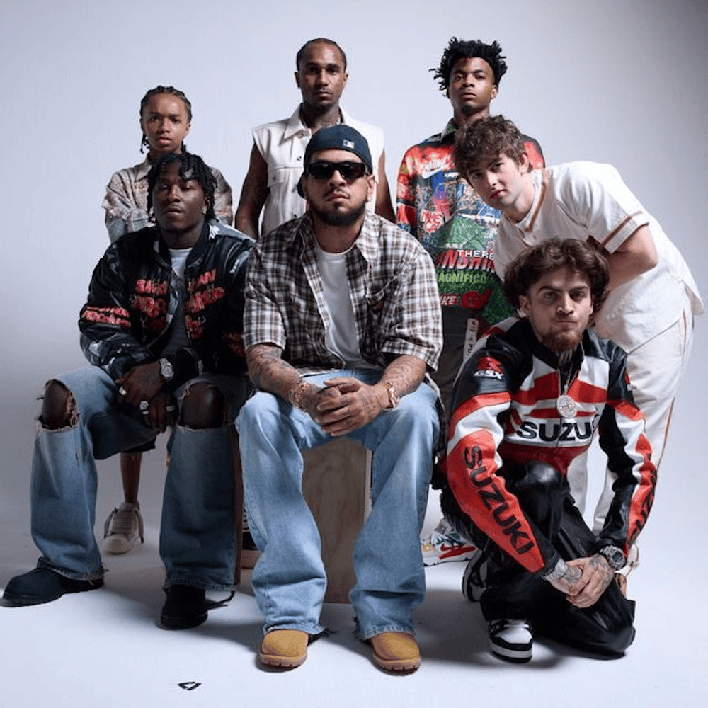 Album cover art for "XXL Freshmen 2025 Cypher - Part 1" by XXL & LAZER DIM 700 & ian & 1900Rugrat & BabyChiefDoit & Nino Paid & LOE Shimmy