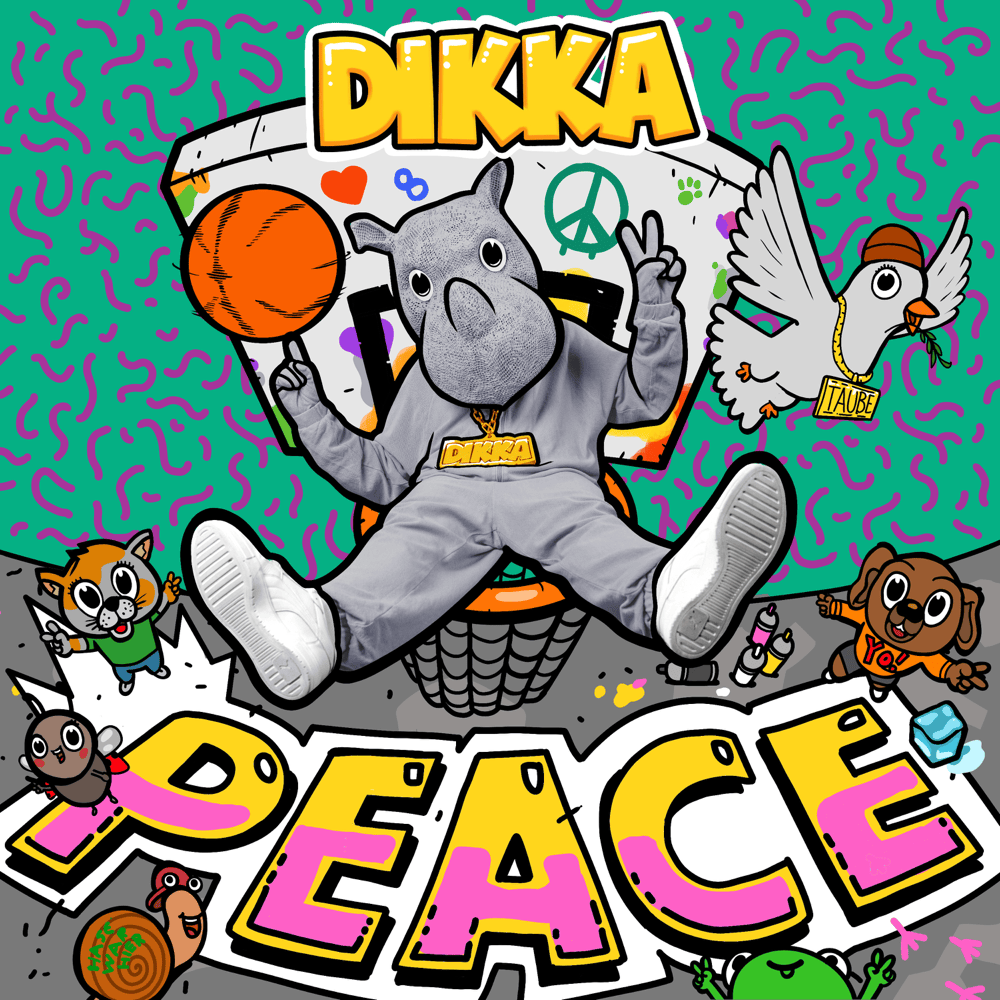 Album cover art for "Peace" by DIKKA