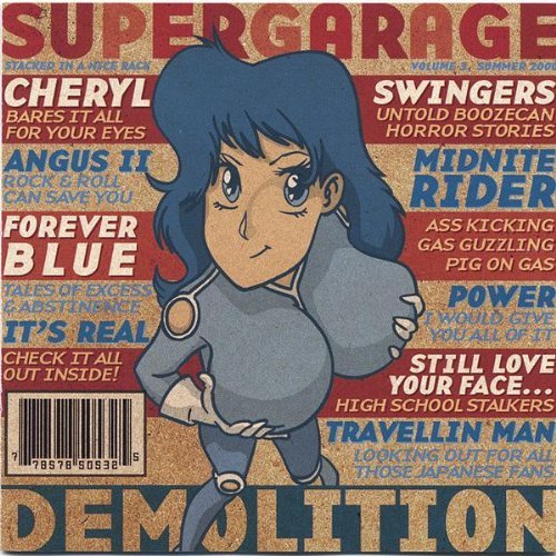 Album cover art for "Midnite Rider" by SuperGARAGE