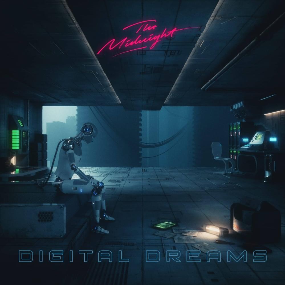 Album cover art for "Digital Dreams" by The Midnight