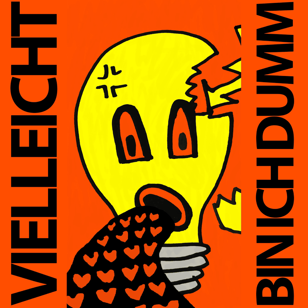 Album cover art for "Vielleicht bin ich dumm" by MOLA