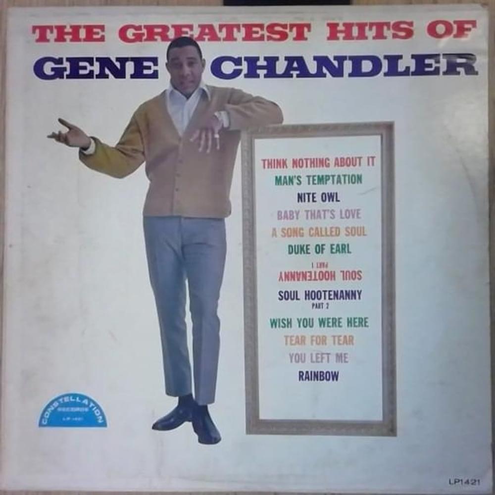 Album cover art for "Rainbow" by Gene Chandler