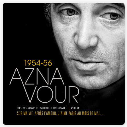 Cover image for Discographie Studio Originale, Vol. 3 : 1954-56 [Compilation]