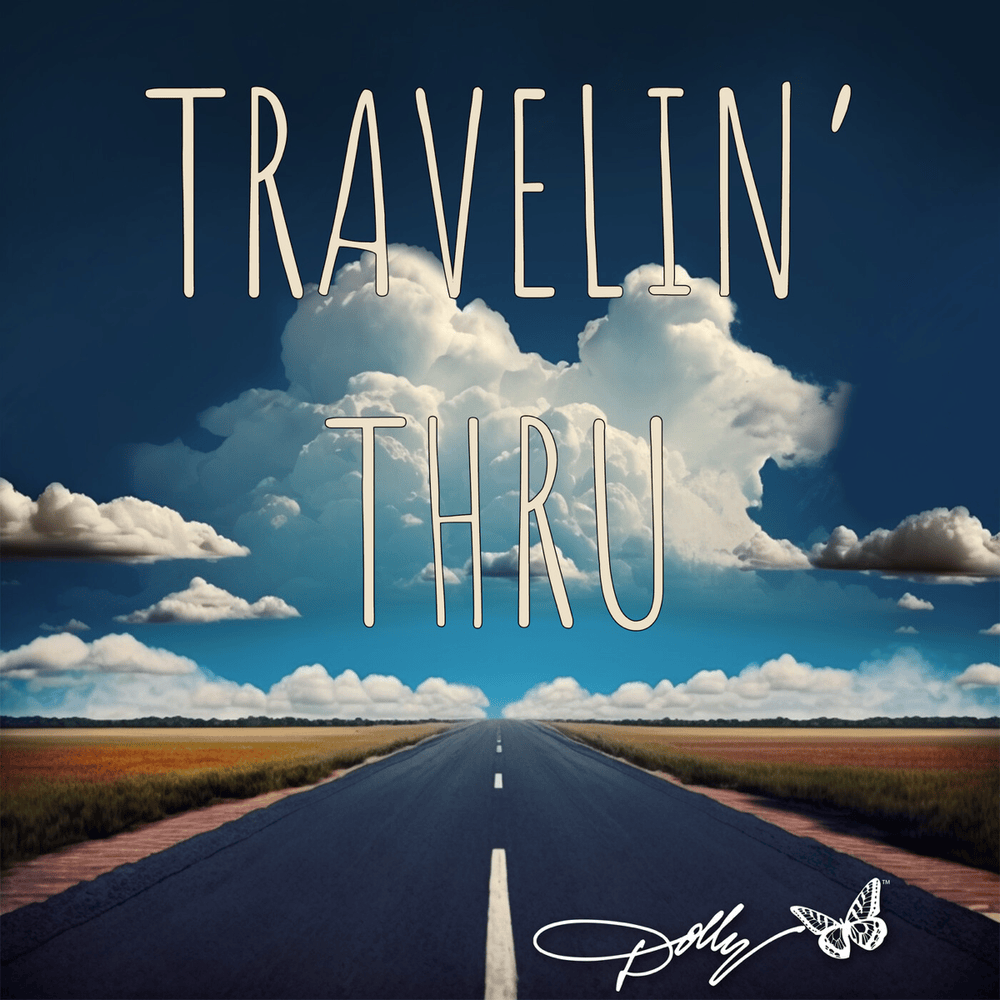 Album cover art for "Travelin’ Thru" by Dolly Parton
