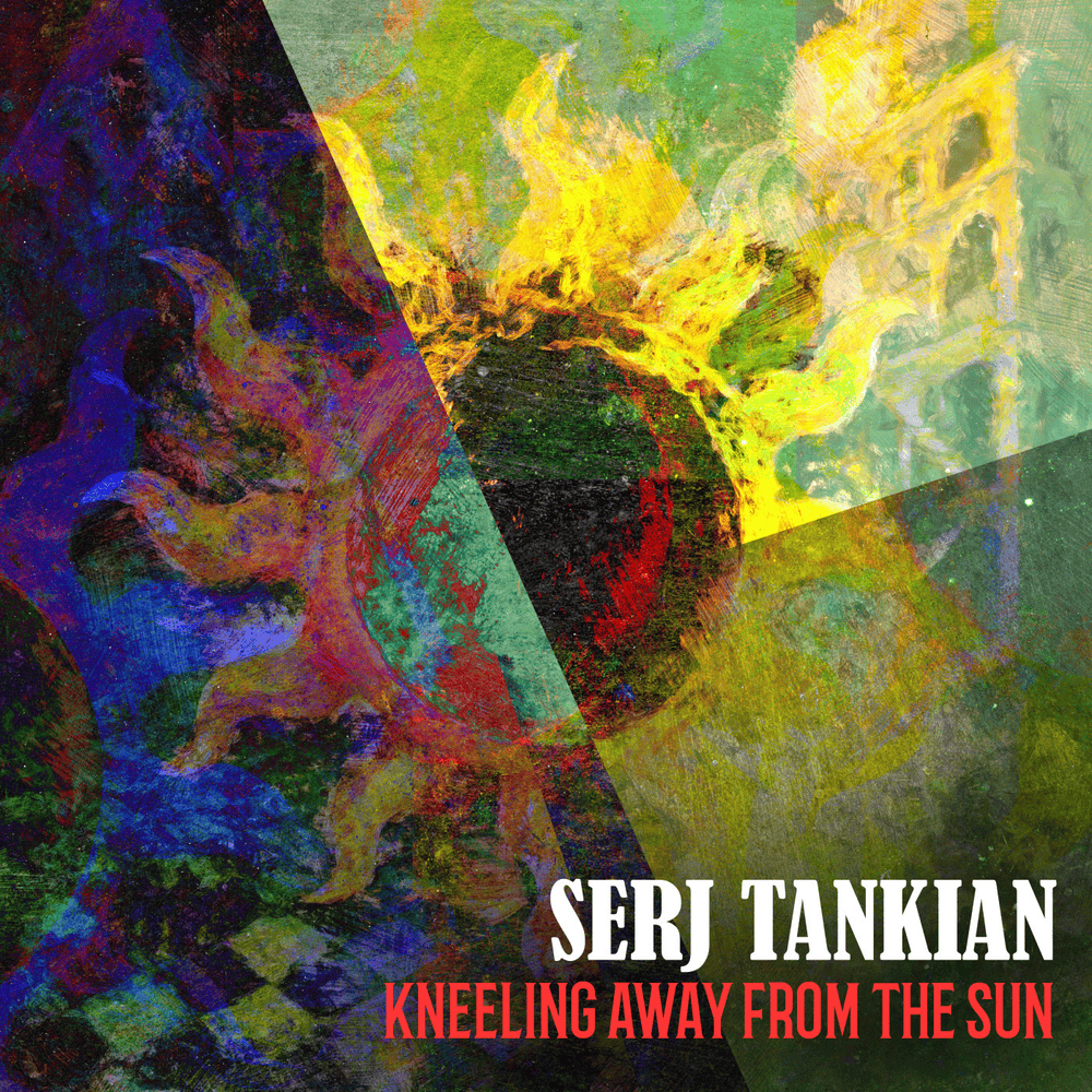 Album cover art for "Kneeling Away From The Sun" by Serj Tankian
