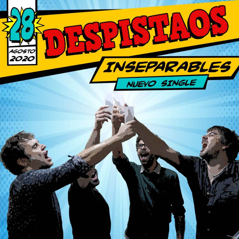 Album cover art for "Inseparables" by Despistaos