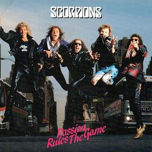 Album cover art for "Passion Rules the Game" by Scorpions