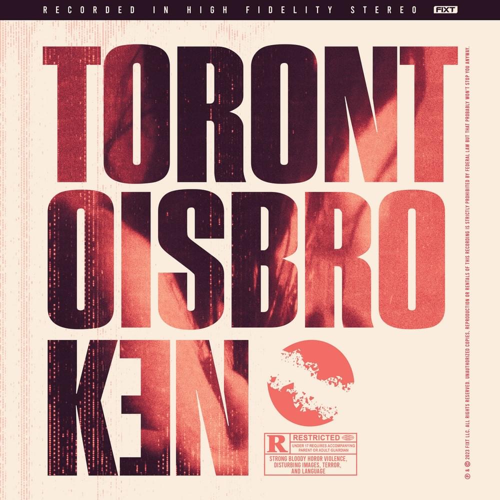 Album cover art for "Anaesthesia" by Toronto Is Broken & Sebotage & Fight The Fade