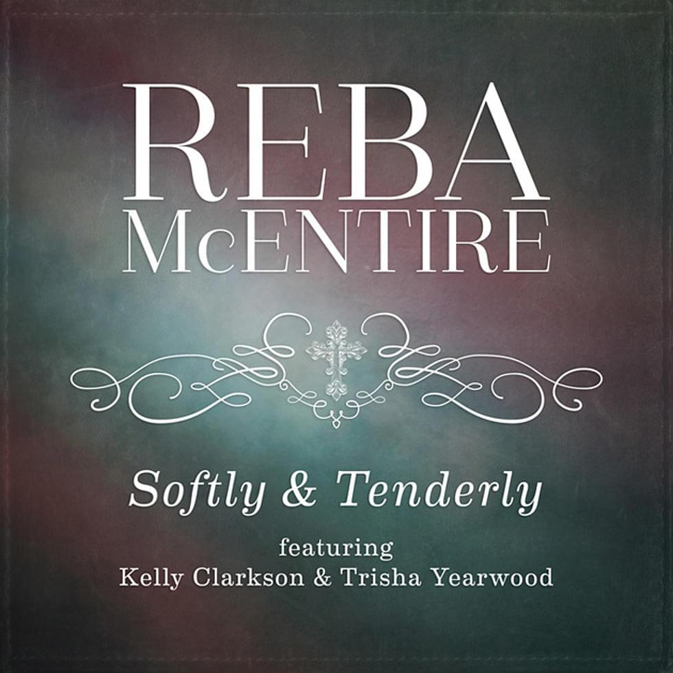 Album cover art for "Softly and Tenderly" by Reba McEntire & Trisha Yearwood & Kelly Clarkson