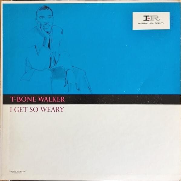 Album cover art for "Here In The Dark" by T-Bone Walker