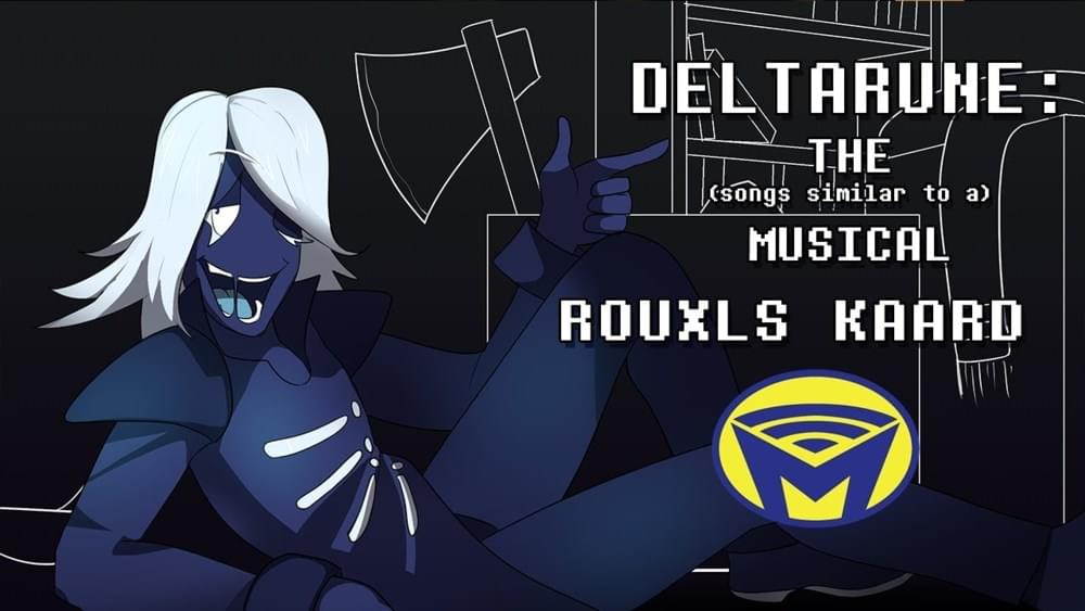 Album cover art for "Rouxls Kaard" by Man on the Internet & EmmyKat & Alex Beckham
