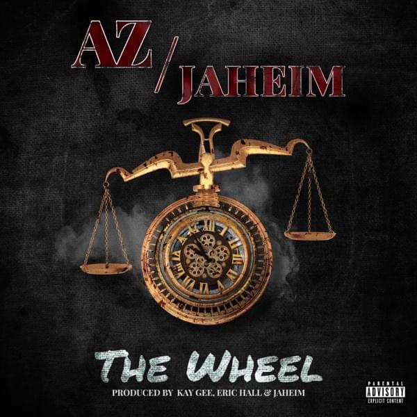 Album cover art for "The Wheel" by AZ & Jaheim