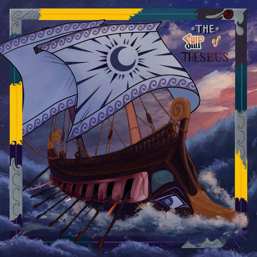 Album cover art for "The Fifth Ship of‎ Theseus" by Chonny Jash