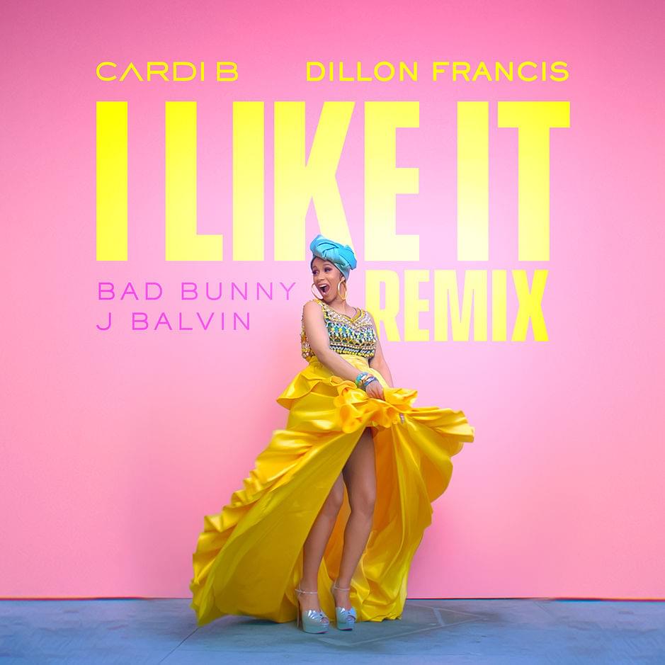 Album cover art for "I Like It (Dillon Francis Remix)" by J Balvin & Dillon Francis