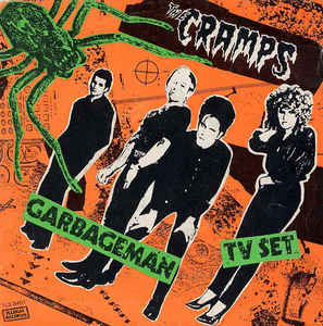 Album cover art for "TV Set" by The Cramps