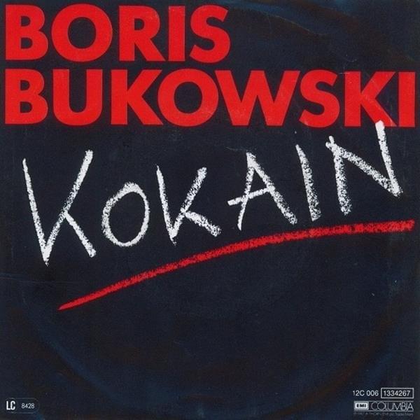 Album cover art for "Kokain" by Boris Bukowski