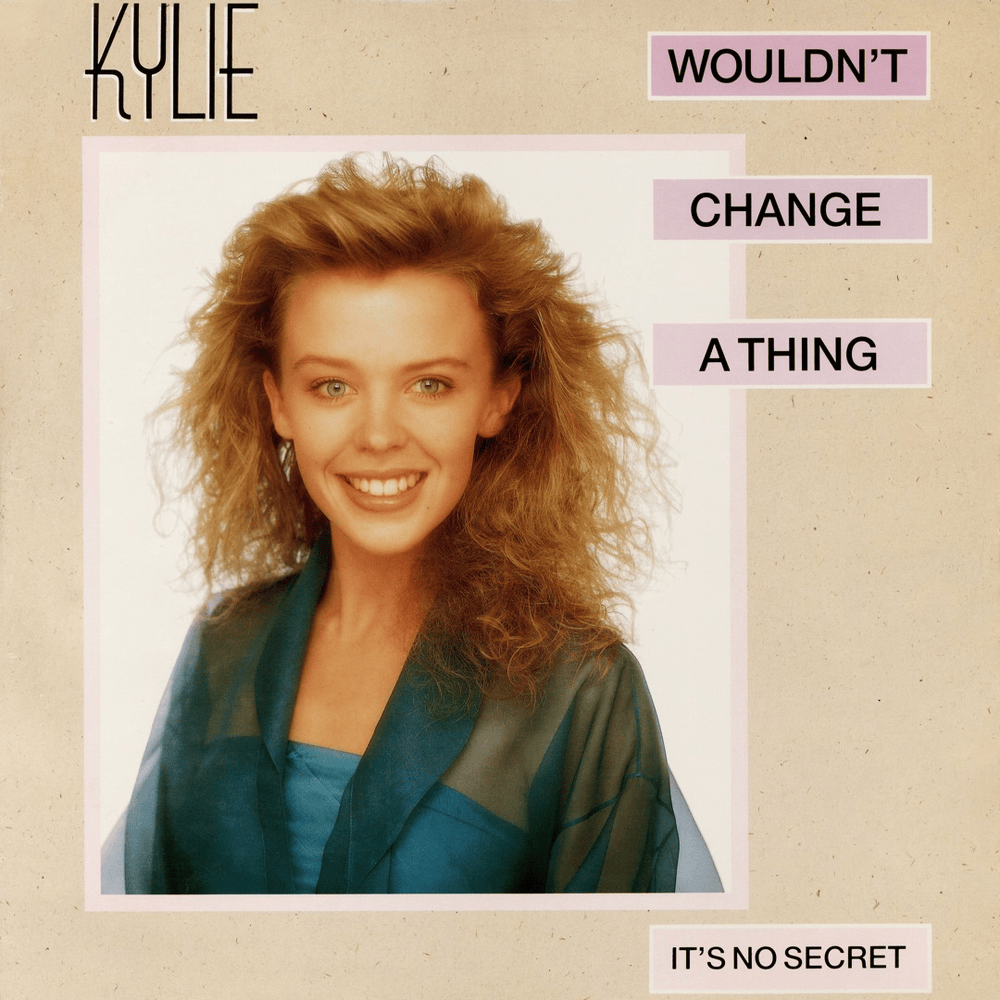 Album cover art for "Wouldn’t Change a Thing" by Kylie Minogue
