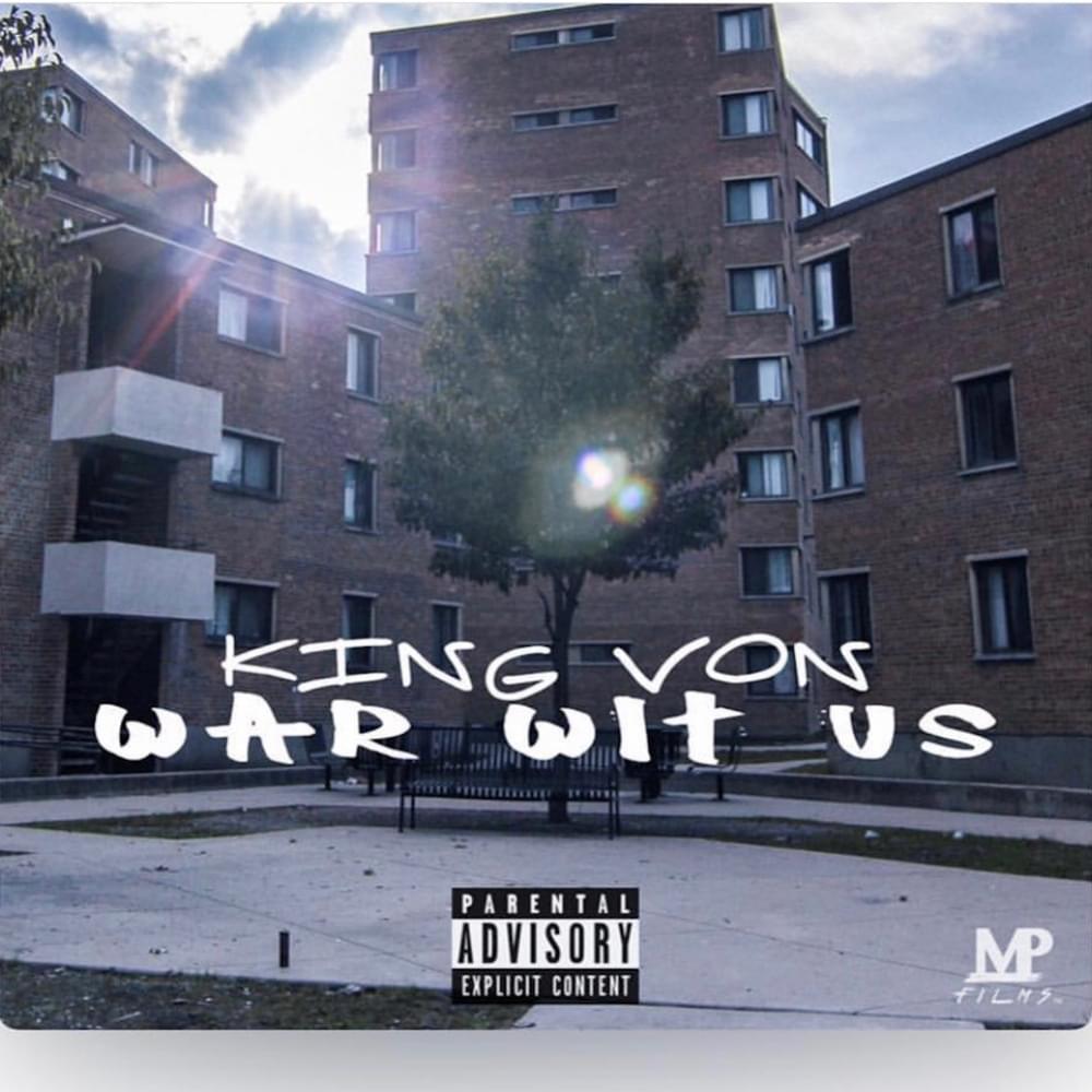 Album cover art for "War With Us" by King Von