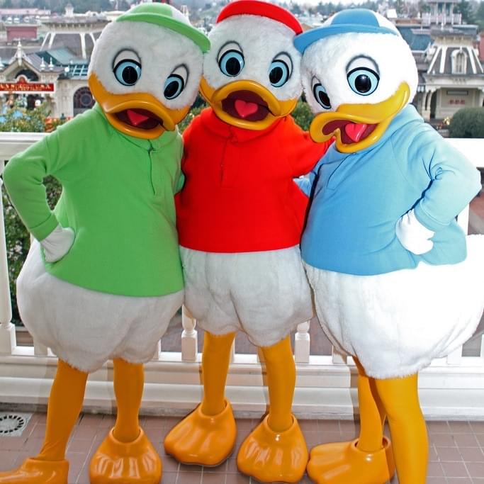 Photo of Huey, Dewey, and Louie