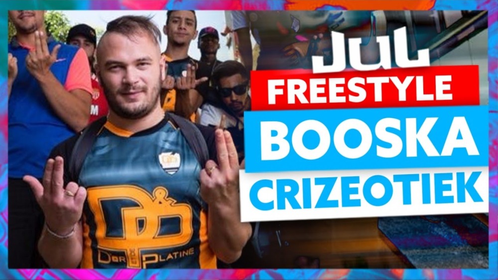 Album cover art for "Booska Crizeotiek" by JuL