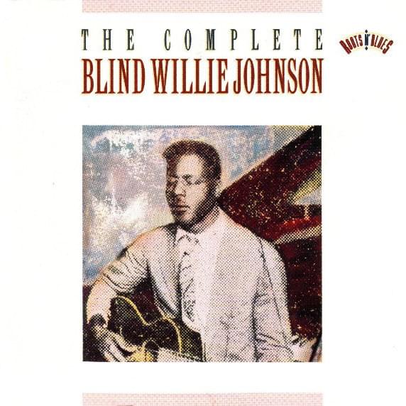 Album cover art for "Jesus Make Up My Dying Bed" by Blind Willie Johnson