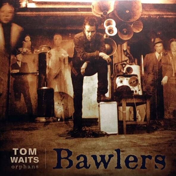Album cover art for "Down There by the Train" by Tom Waits