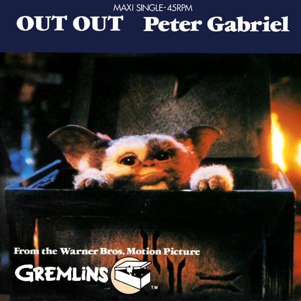 Album cover art for "Out Out" by Peter Gabriel
