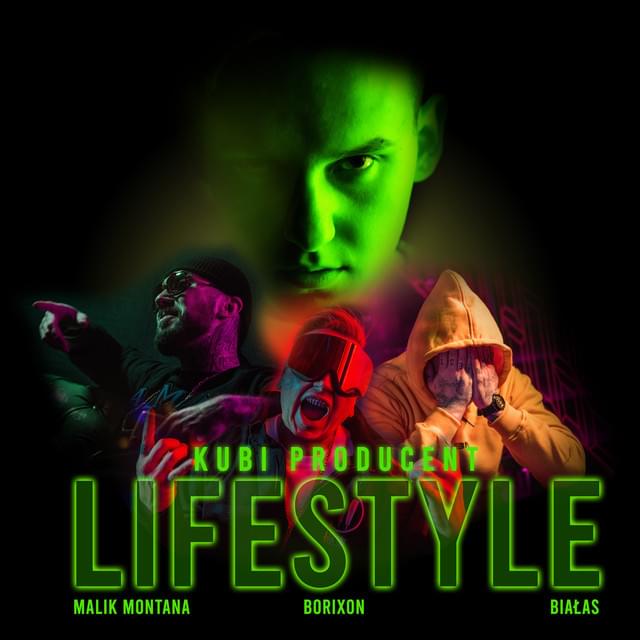 Album cover art for "Lifestyle" by Kubi Producent & Białas & Malik Montana & Borixon