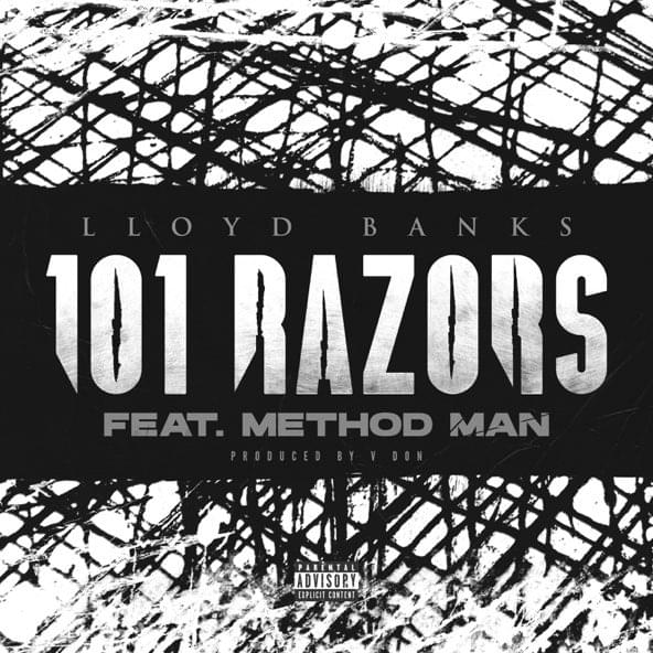 Album cover art for "101 Razors" by Lloyd Banks & Method Man