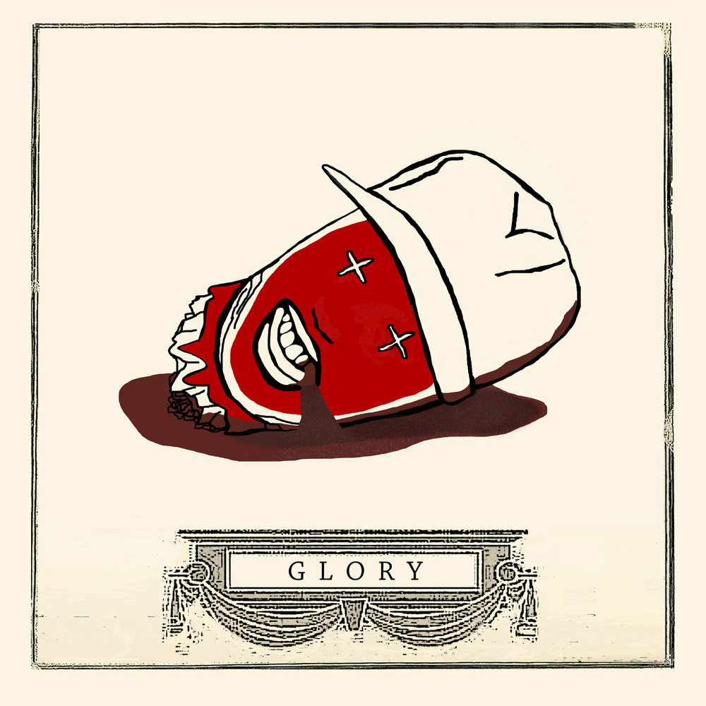 Album cover art for "Glory" by Gazelle Twin