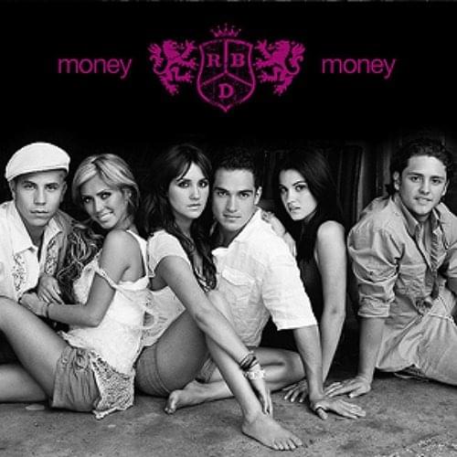 Album cover art for "Money Money" by RBD