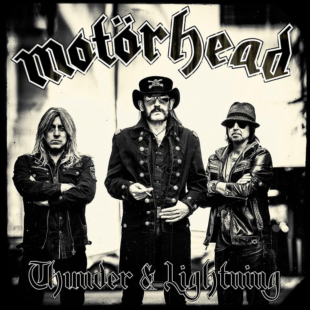 Album cover art for "Thunder & Lightning" by Motörhead