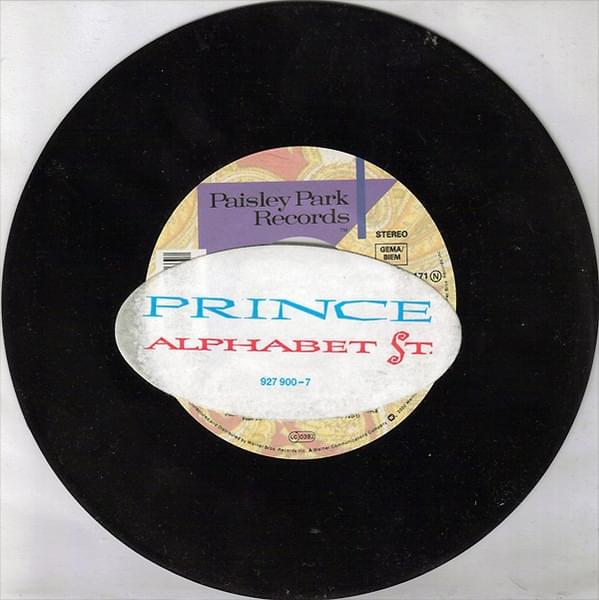 Album cover art for "Alphabet St. (7" Single Edit)" by Prince