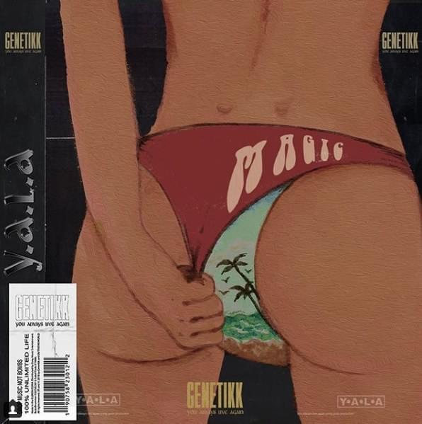 Album cover art for "MAGIC" by Genetikk
