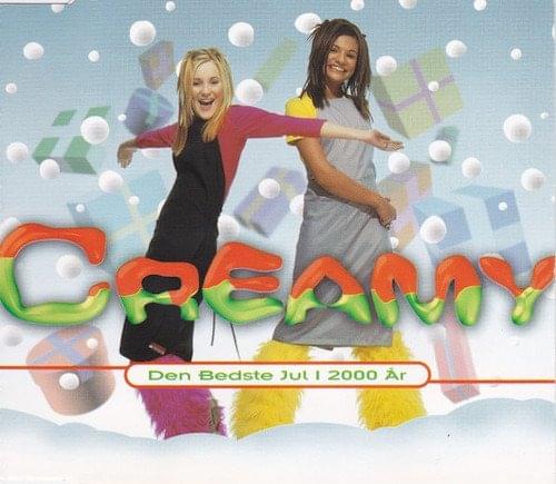 Album cover art for "Den bedste jul i 2000 år" by Creamy