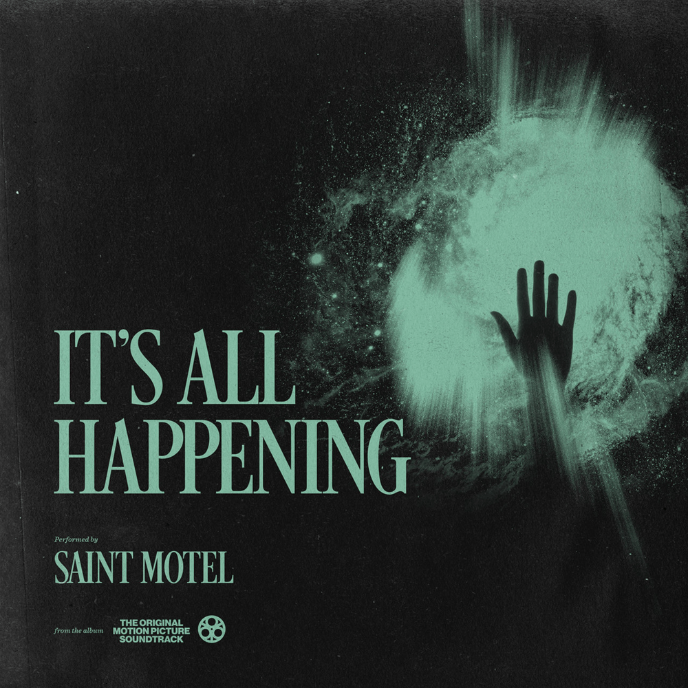 Album cover art for "It’s All Happening" by Saint Motel
