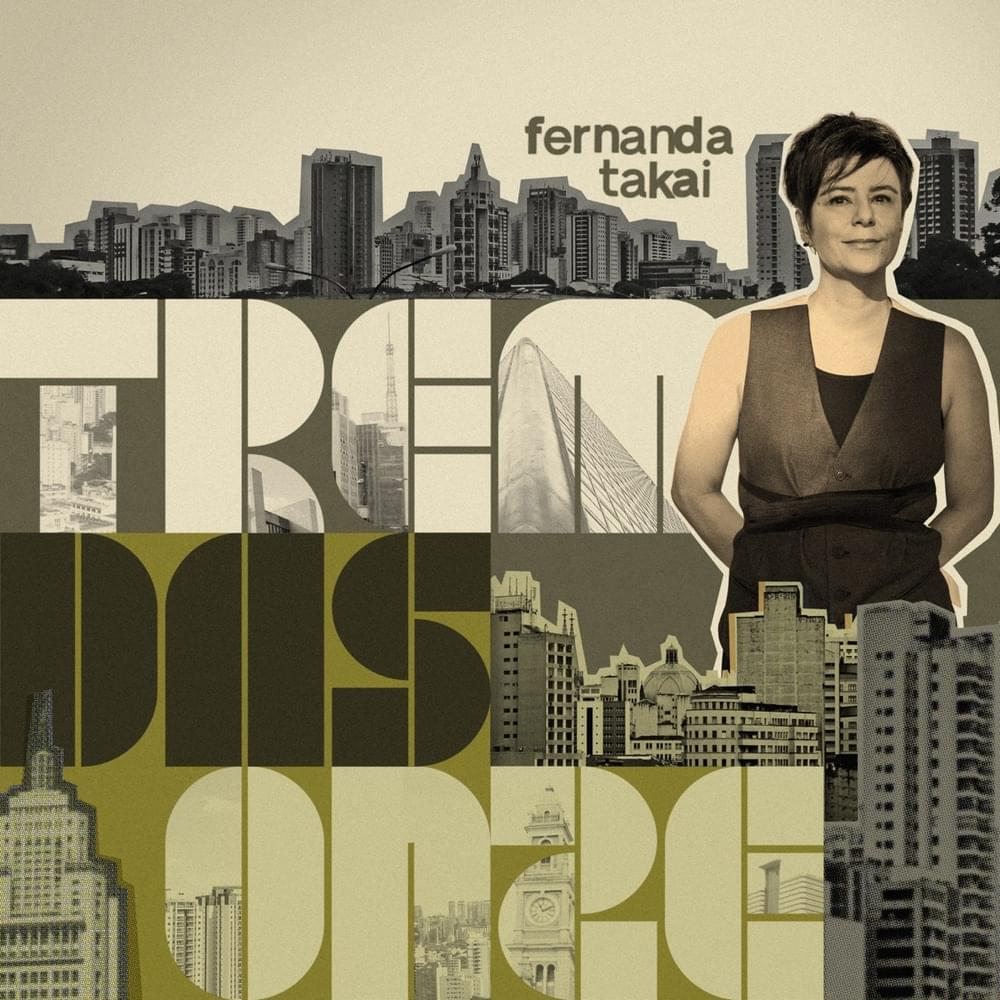 Album cover art for "Trem Das Onze" by Fernanda Takai