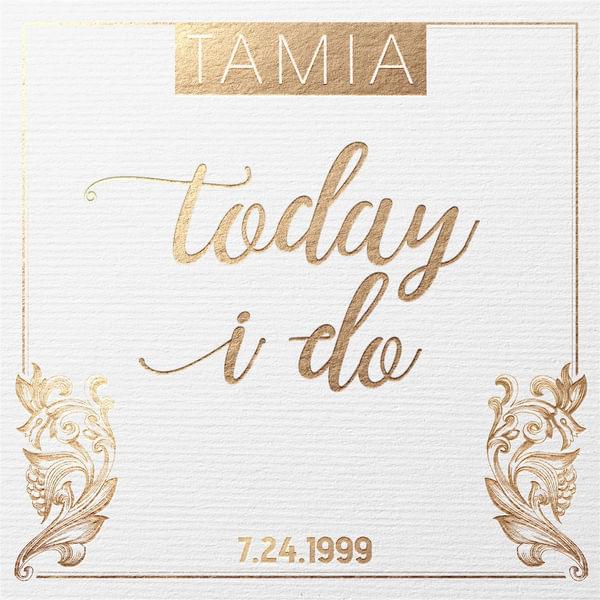 Album cover art for "Today I Do" by Tamia