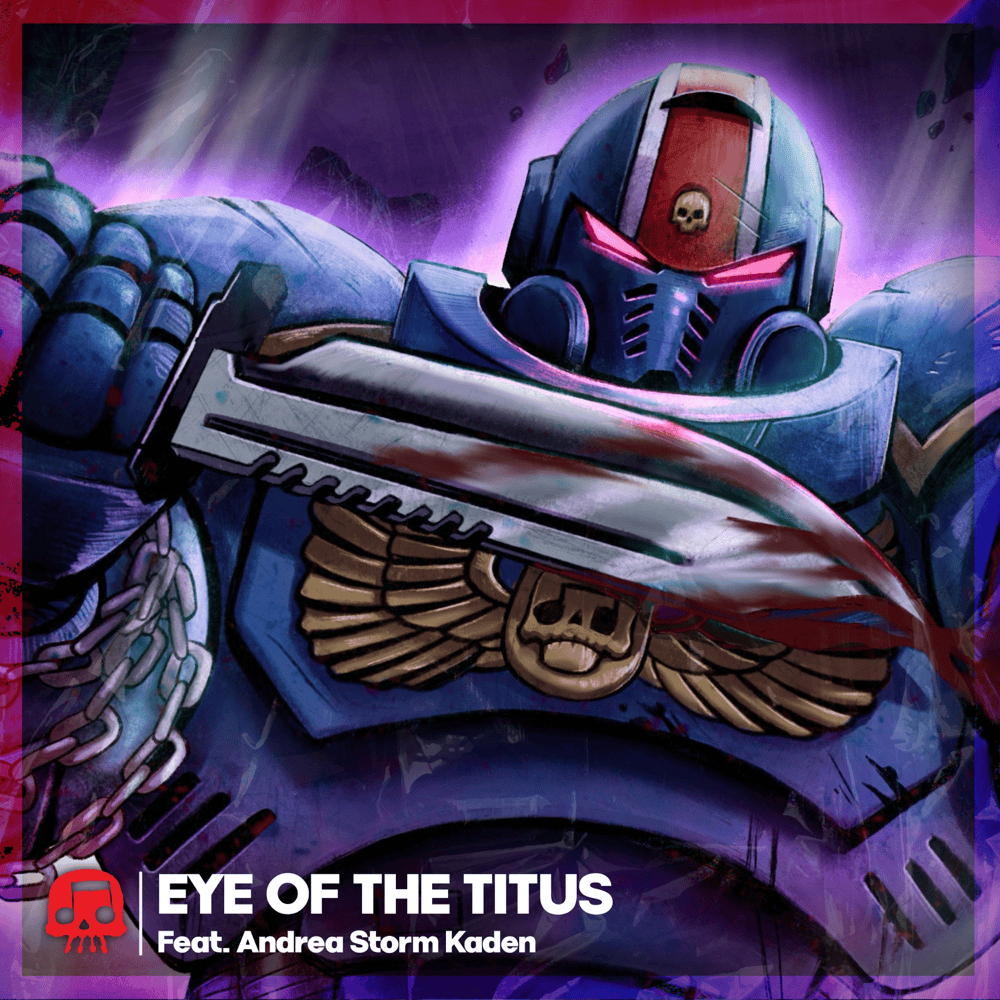 Album cover art for "Eye of the Titus" by JT Music & Andrea Storm Kaden