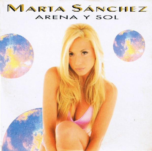 Album cover art for "Arena Y Sol" by Marta Sánchez
