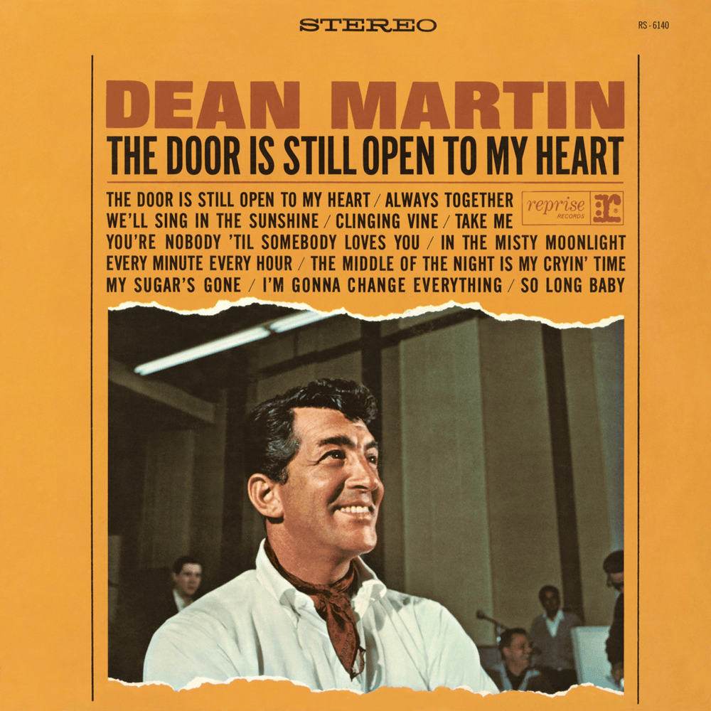 Album cover art for "Take Me" by Dean Martin